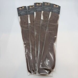 5 PACKS Hotheads Ultimate Tape In Extensions Light Red Brown #30 14-16" NEW